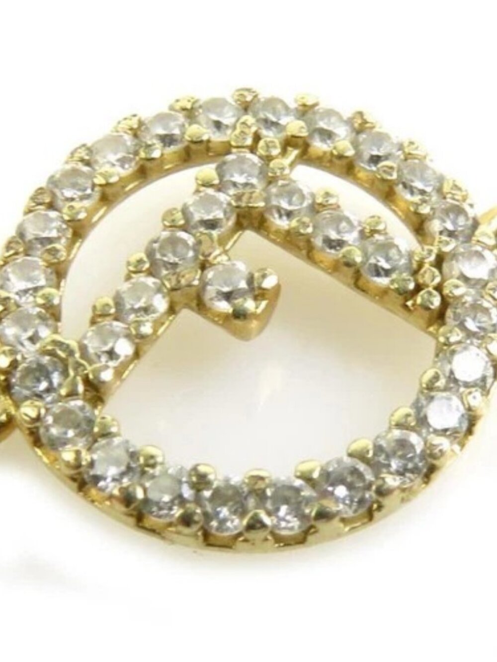 Auth FENDI F Is Bracelet Gold Metal - r10648a - Picture 3 of 8
